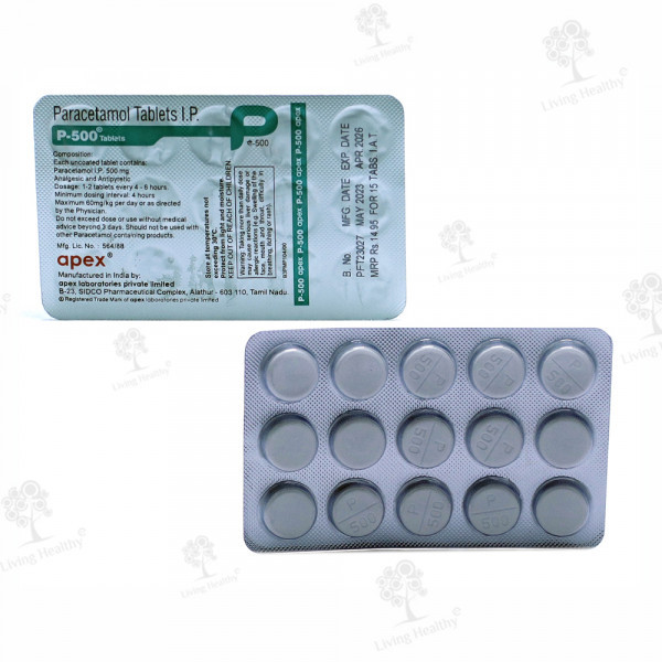 PARACIP 500 MG TAB  (10 TAB)