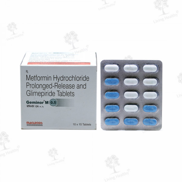 GEMINOR M 0.5 MG TAB  (15 TAB)