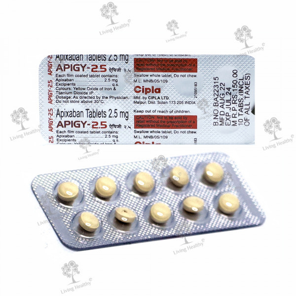 APIGY 2.5 MG TAB  (10TAB)