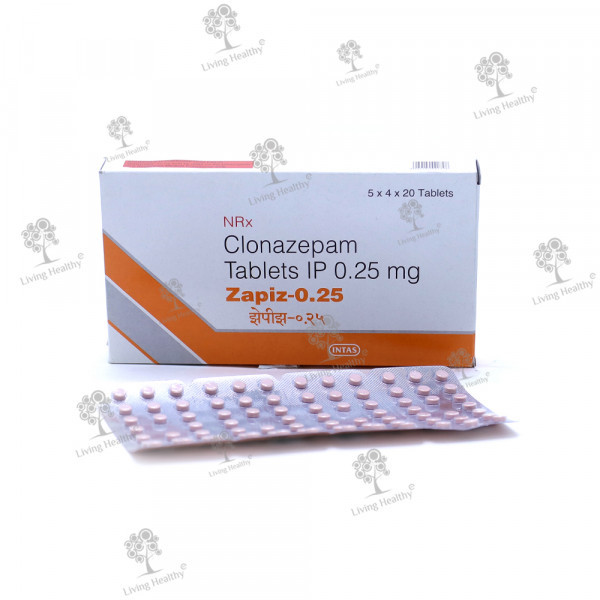 ZAPIZ 0.25 MG TAB  (20 TAB)