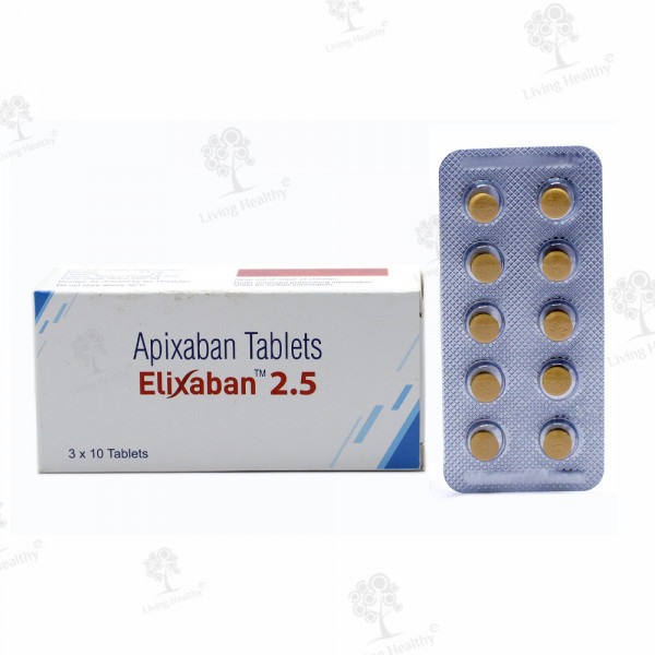 ELIXABAN 2.5 MG TAB  (10TAB)