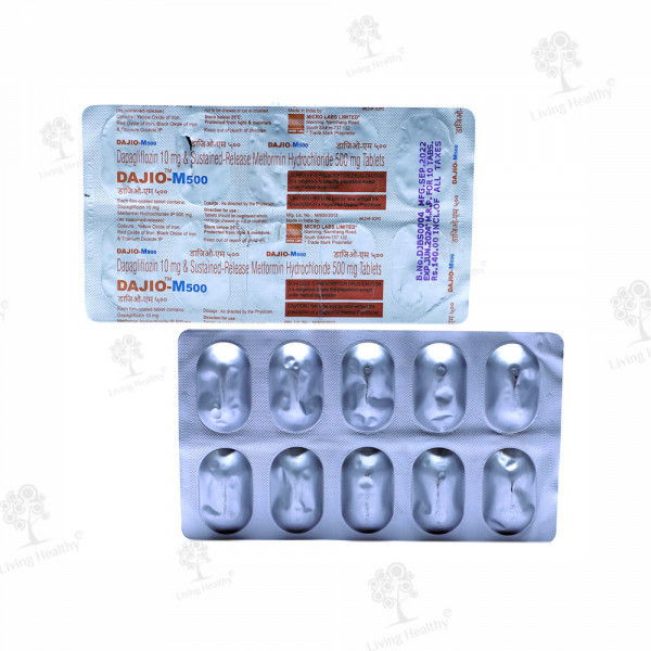 DAJIO M 500 MG TAB  (10 TAB)
