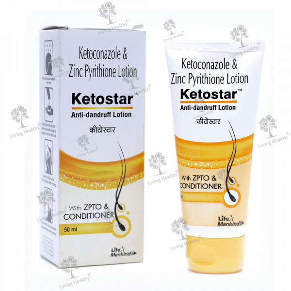 KETOSTAR ANTI DANDRUFF LOTION   (50ML)