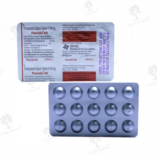 PANIDO 40 MG TAB  (15TAB)