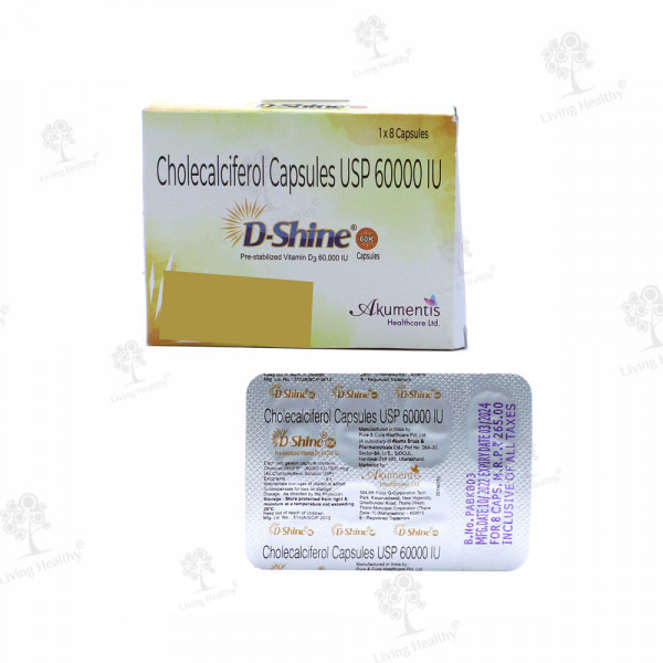 D SHINE 60 K  TAB  (8 TAB)