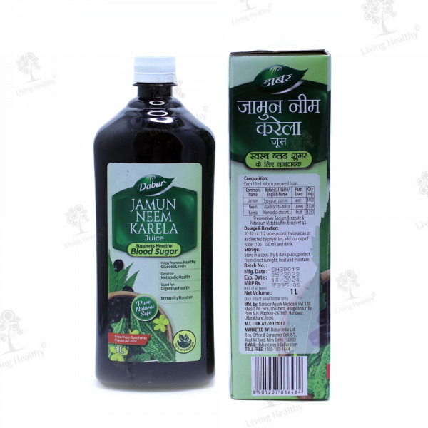 JAMUN NEEM KARELA (DABUR)  (1 LTR)