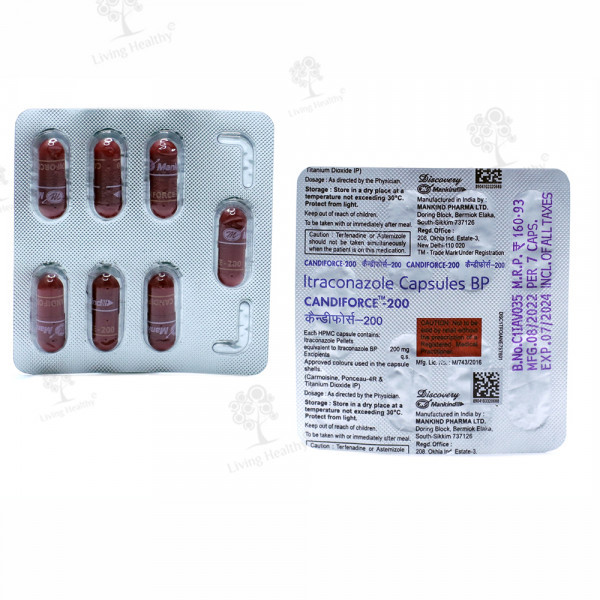 CANDIFORCE 200 MG  (10 CAP)