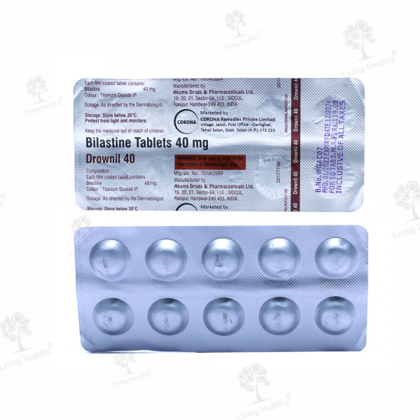 DROWNIL 40 MG  (10TAB)