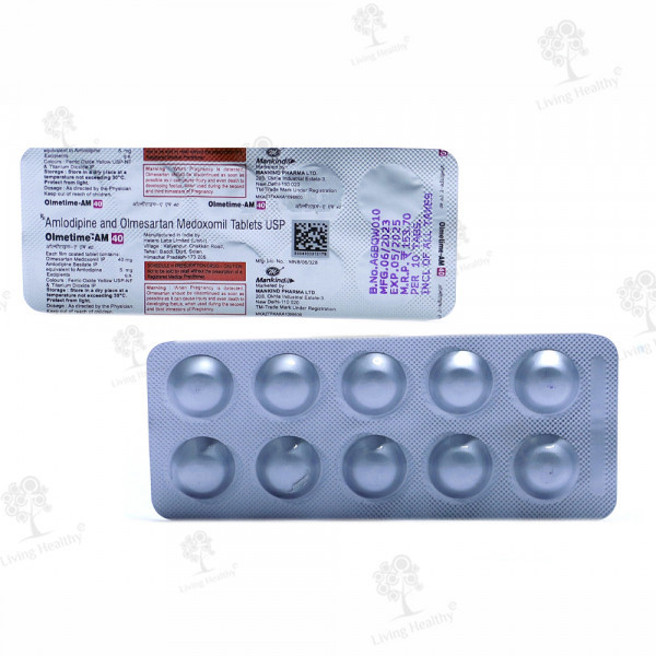 OLMETIME AM 40 MG TAB (10 TAB)