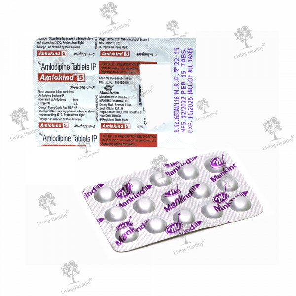 AMLOKIND  5 MG TAB (15TAB)