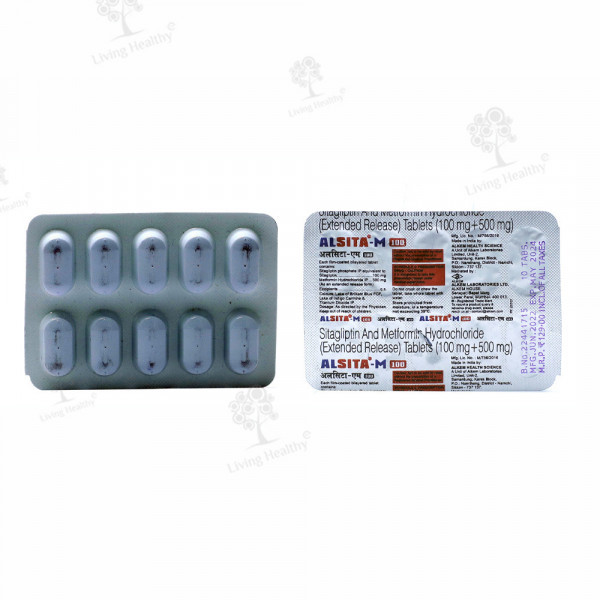 ALSITA M 100/500 MG TAB  (10 TAB)