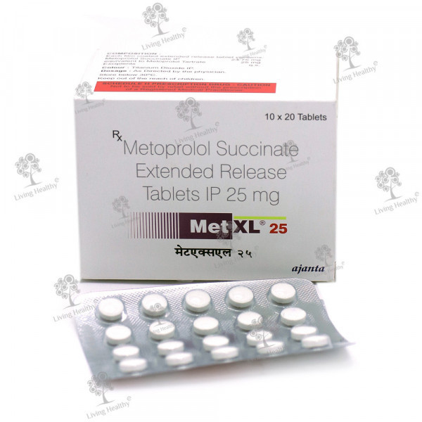 MET XL 25 MG TAB (20 TAB)
