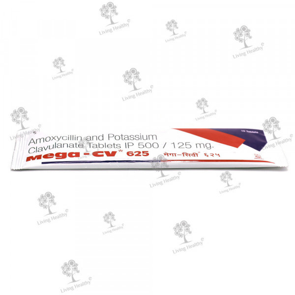 MEGA CV 625 MG TAB (10 TAB)