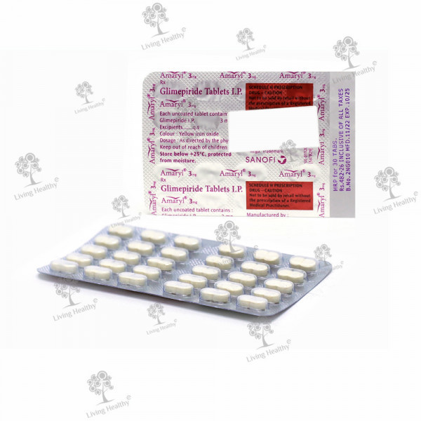 AMARYL 3 MG TAB (30TAB)
