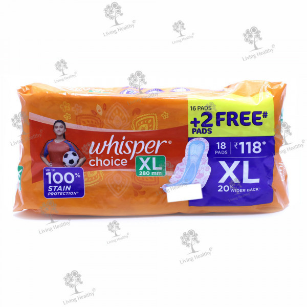 WHISPER CHOICE (XL)  (18PCS)