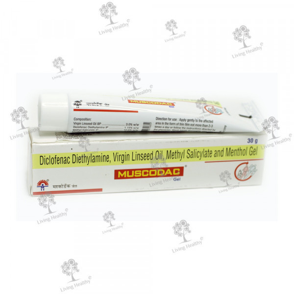 MUSCODAC GEL (30 GM)
