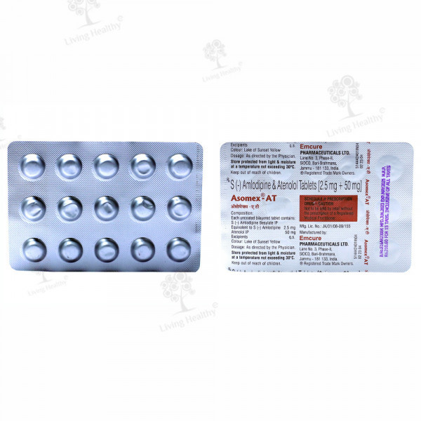 ASOMEX AT 2.5 MG TAB (15TAB)