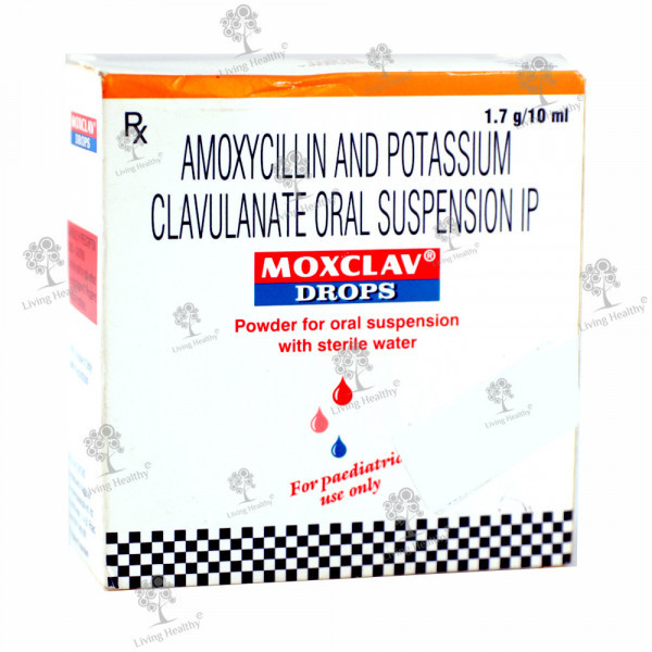 MOXCLAV 91.4 MG DROPS (10 ML)