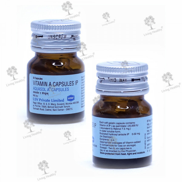 AQUASOL A CAP (30 CAP)