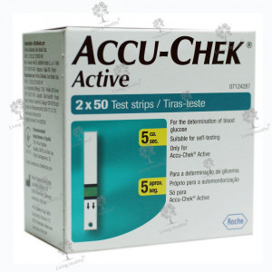 ACCU CHEK ACTIVE (100 STRIPS)