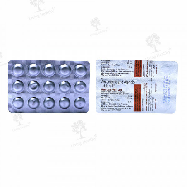 AMTAS AT 25 MG (15TAB)