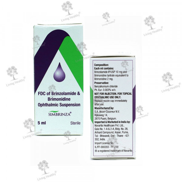 SIMBRINZA EYE DROP  (5 ML)