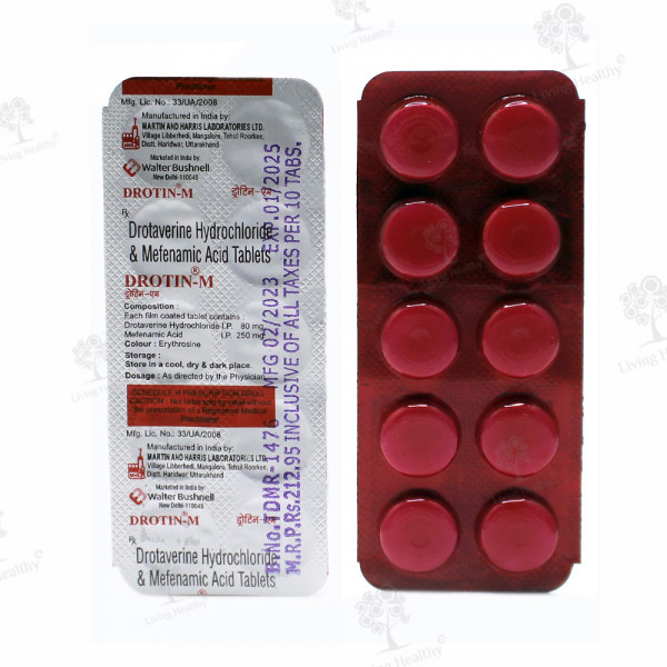 DROTIN M TAB (10 TAB)